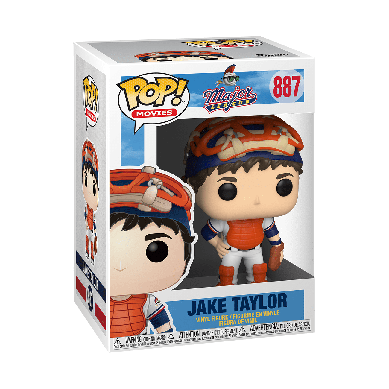 Jake Taylor Vinyl Figure for sale online Movies Funko Pop Major League 