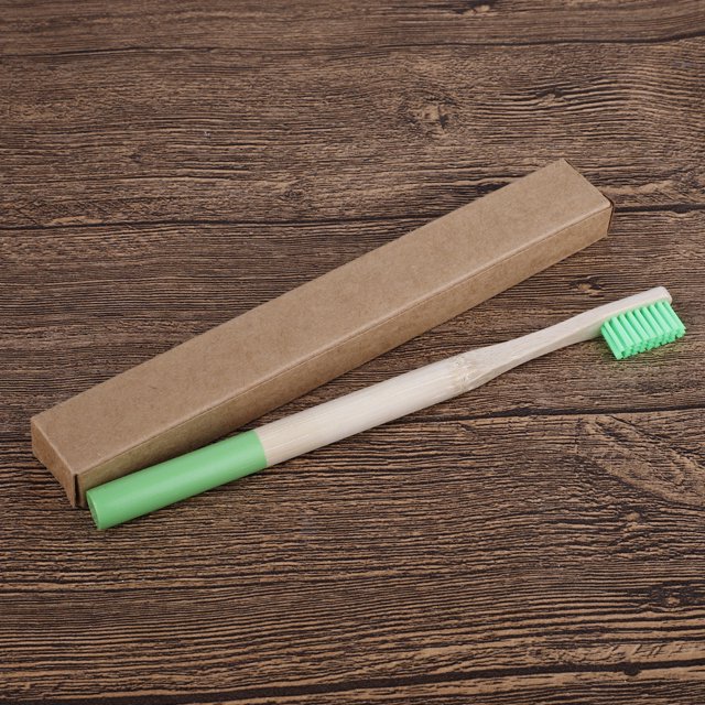 Eco Friendly Bamboo Toothbrush Medium Bristles Biodegradable Oral Care Adults Toothbrushes