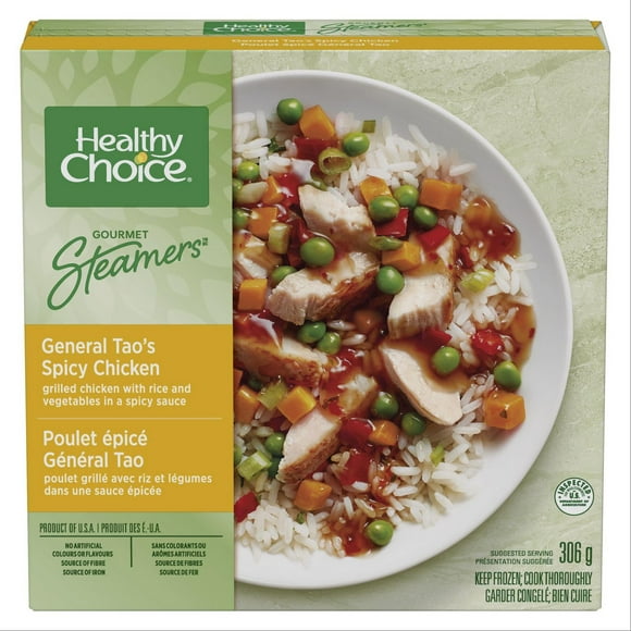 Healthy Choice Gourmet Steamers Healthy Choice® General Tao’s Spicy Chicken Frozen Dinner, 306 g