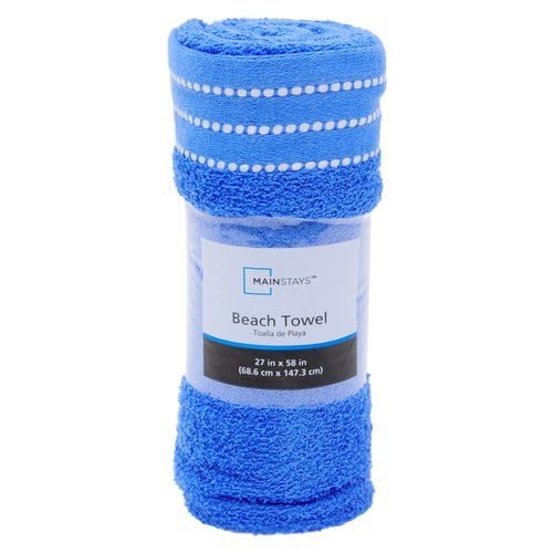 Download Blue Fire Rolled Beach Towel 1 Each By Mainstays Walmart Inventory Checker Brickseek