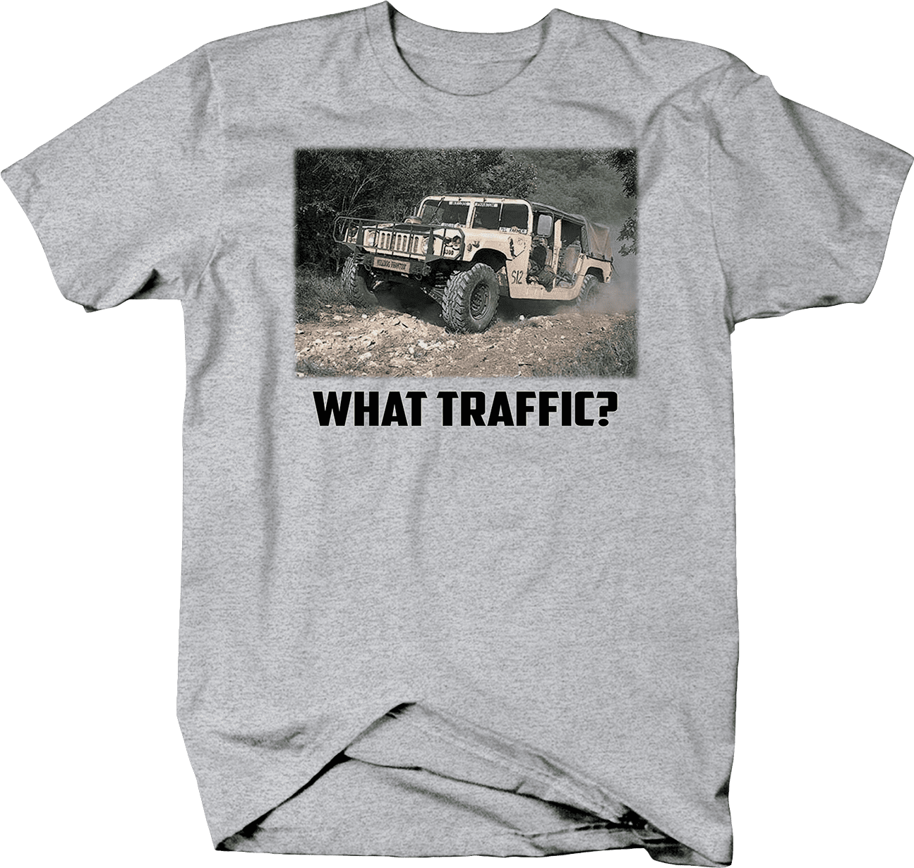 Traffic Military Vehicle Humvee Tank 