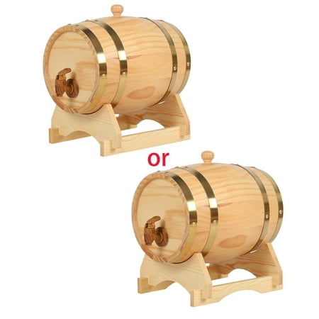 

TINYSOME Personalized Premium Handcrafted American Pine Aging Barrel Great for Whiskey Beer Wine Bourbon Tequila and Rum for Home