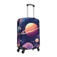 thumbnail image 6 of Cauagu Planet Pastel Galaxy Print Travel Luggage Cover,Travel Dust-proof Suitcase Cover Softside Suitcase Protector for 18-32inch,Not Included Suitcase, 6 of 8