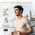 thumbnail image 2 of Auriculares QCY Crossky C30S Open Ear inalámbricos Bluetooth 6.0, 2 of 8