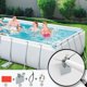 thumbnail image 1 of Soporte de montaje de fijación de tubería de piscina de alta versión para Intex Bestway gris Ndcxsfigh Libre de BPA, 1 of 7