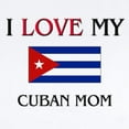 thumbnail image 2 of CafePress - I Love My Cuban Mom Infant Bodysuit - Baby Light Bodysuit, Size Newborn - 24 Months, 2 of 4
