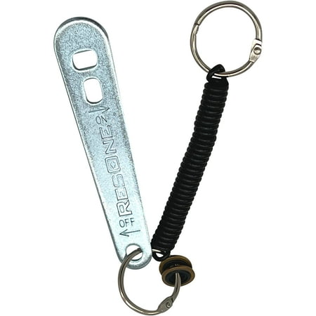 

1pk Metal Oxygen Cylinder Wrench w/Bungee Cord & 2 Yoke Washers