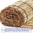 thumbnail image 3 of 16.4 ft x 4 ft Bamboo Reed Privacy Fence Screen for Porch, Patio & Balcony, 3 of 7