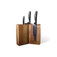 thumbnail image 2 of Damascus Steel 3 Knife Set with Magnetic Knife Block - F.N. Sharp, 2 of 7