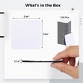 thumbnail image 2 of 100Pcs Sublimation Coasters, Non-slip Square Blank Cup Mats, Sublimation Transfer Heat Press Printing DIY Crafts(3.94 x 3.94''), 2 of 7