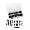 thumbnail image 3 of Kit de 252 colgadores de cuadros Soledad variados fáciles de instalar con dientes de para Negro, 3 of 7