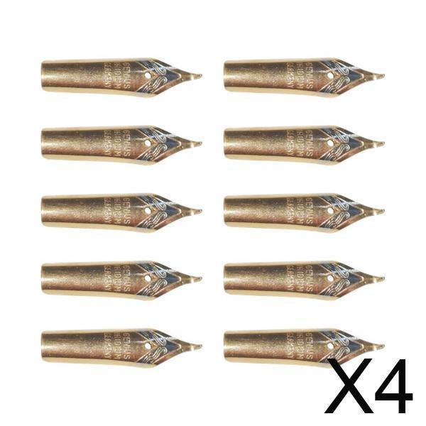 4 Puntas De Pluma Estilográfica, Suministros Prácticos De Papelería, Puntas De Bolígrafo De Caligrafía Para Escritores, Estilo D