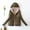 Green, variant on Hooded Slim-Fit Plus -Padded Jacket Warm Lamb Velvet Jacket Women'S Jacket Warm Coat Hood Jacket Women Ladies Outerwear Junior Outerwear Sweaters Womens Full Zip Seamless Workout Jacket Winter Jacket