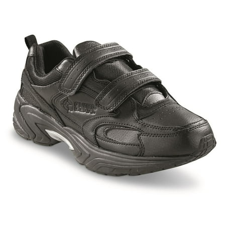 

Guide Gear Walking Shoes for Men Hook-and-Loop Comfortable Velcro Shoes for Work Casual Working