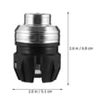 thumbnail image 3 of Jiandong Motorcycle Front Fork Cup Motorcycle Frame Sliders Front Rear Crash Protector for Motorbike(2.68X2.01X2.01Inch), 3 of 11