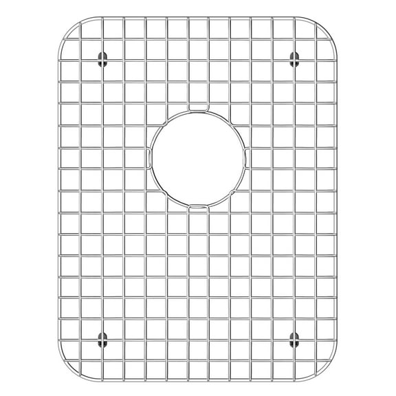 Whitehaus Collection WHN3322LG Stainless Steel Sink Grid- Stainless Steel
