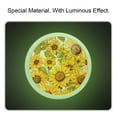 thumbnail image 2 of Sunflower Fluorescent Drawer Pulls with Screws - Round 4-Pack - Glow-in-the-Dark Knobs for Cabinets, Wardrobes, Dressers, 2 of 6