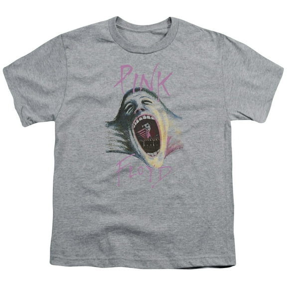 Pink Floyd - Mouth The Wall - Youth Short Sleeve Shirt - Large