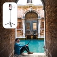 thumbnail image 4 of Extendable Selfie Stick with Rechargeable Wireless Remote,Tripod Stand and Light, 4 of 5