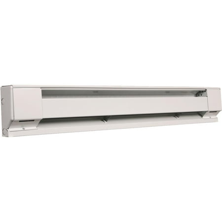 Fahrenheat 24 In. 400-Watt 120-Volt Electric Baseboard Heater, Northern White