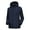 Dark Blue, variant on XMMSWDLA Mens Plus Top Zipper Casual Windproof Waterproof Loose Outwear Jacket Coat