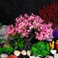 thumbnail image 2 of 1 Set Artificial Aquarium Plants Plastic Realistic Fish Tank Plants Fake Plants For Fish Tank Turtle Tank, 2 of 5