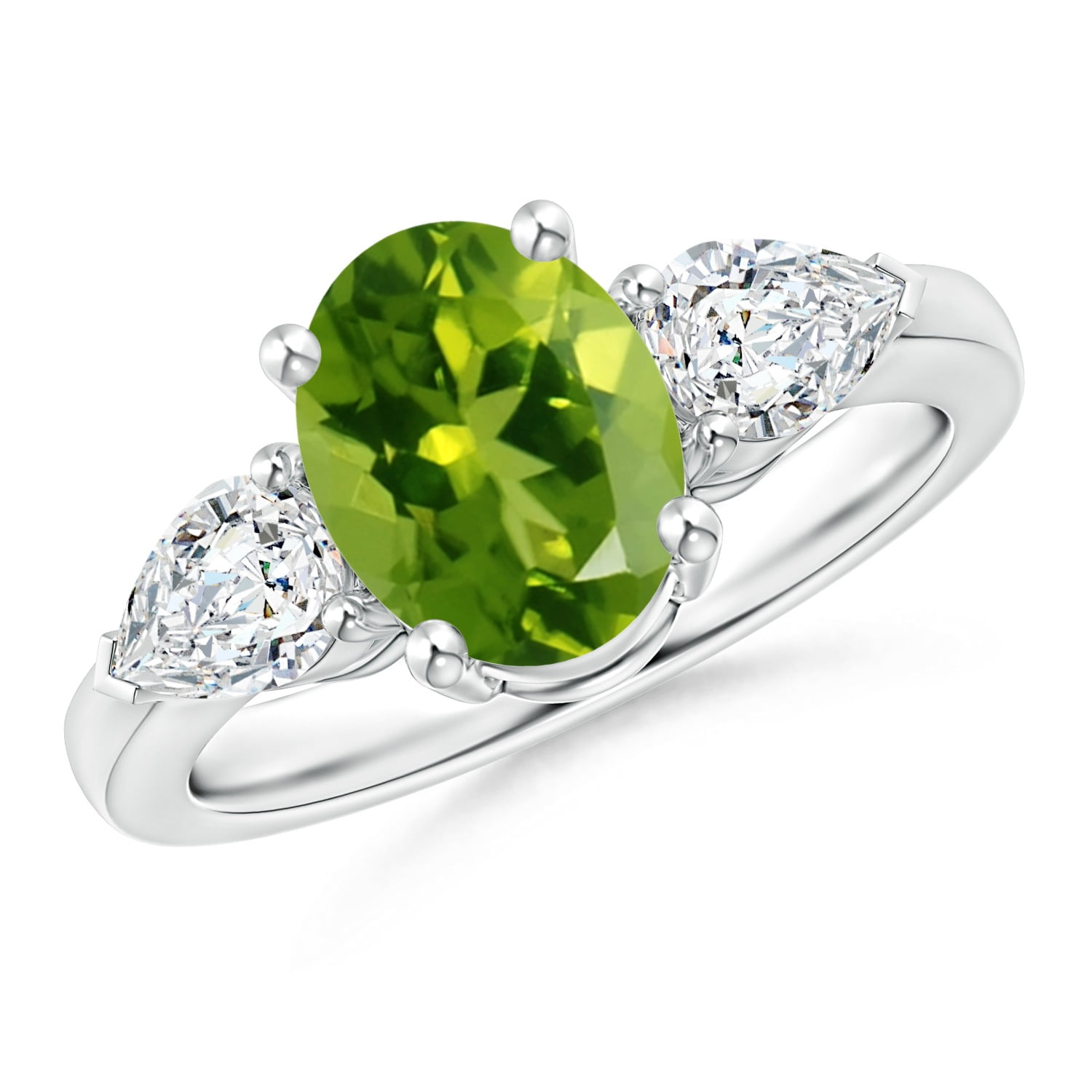 May and August Birthstone Ring A Tale of Two Gems