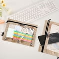thumbnail image 6 of 2 Pack Flip Folders with Clear PVC Window Binder Pouches 3-Ring Binder Organizer for Office & Home Bluebird and Ancient Flowers, 6 of 6