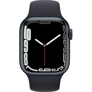 Refurbished Apple Watch Series 7 Aluminum 41 mm (GPS Only, No Cellular) Midnight Black (Grade B)