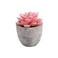 thumbnail image 2 of MMJ Artificial Potted Plants Faux Plants Small Plastic White Planter Tabletop Desk Home Office Decor 2.76x2.68x2.68in, 2 of 6
