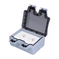 thumbnail image 4 of Outdoor Power Outlet, Waterproof Socket French Standard  For Construction Sites For Parking Lots, 4 of 8