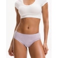 thumbnail image 2 of INNERSY Culottes pour Femmes en Coton Respirant, Bikini, Lot de 6 (m, Clair), 2 of 7
