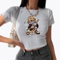 thumbnail image 1 of Tee Slim Aguichant pour Femmes, Accepte Custom-ZJKDGJKJ, 1 of 4