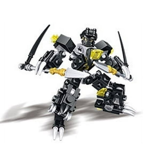 12 Different Sets/90+Pcs Small Building Blocks CreativeAssembly Robot Bricks Education DIY Toys for Children Kids