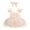 Pink, variant on Baby Girls Romper Dress with Headband Outfit Set Heart Ruffled Bowknot Straps Sleeveless Tutu Dress Mesh Bodysuits