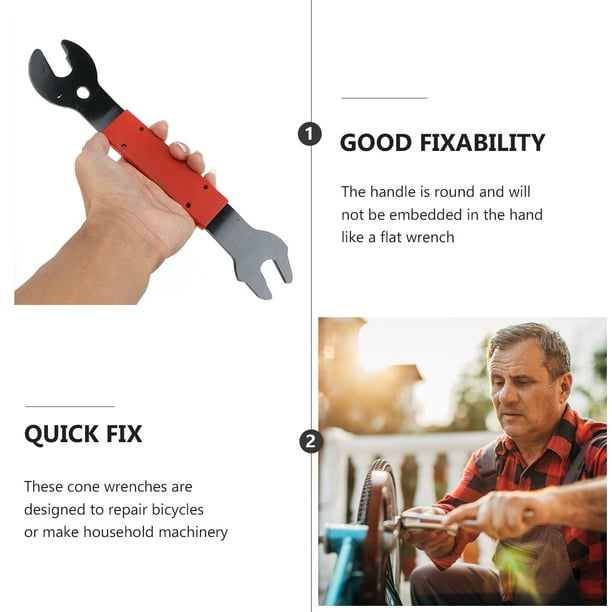 Bicycle Wrench Spanner Wrench Foot Pedals Wrench Bike Crank Arm Tool Bike Tool Bike Service Spanner Bike Spanner