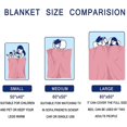thumbnail image 7 of Butterfly Blanket Beautiful Butterfly Throw Blanket Ultra Soft Blankets Lightweight Cozy for Bed Couch Sofa 50"x40", 7 of 7