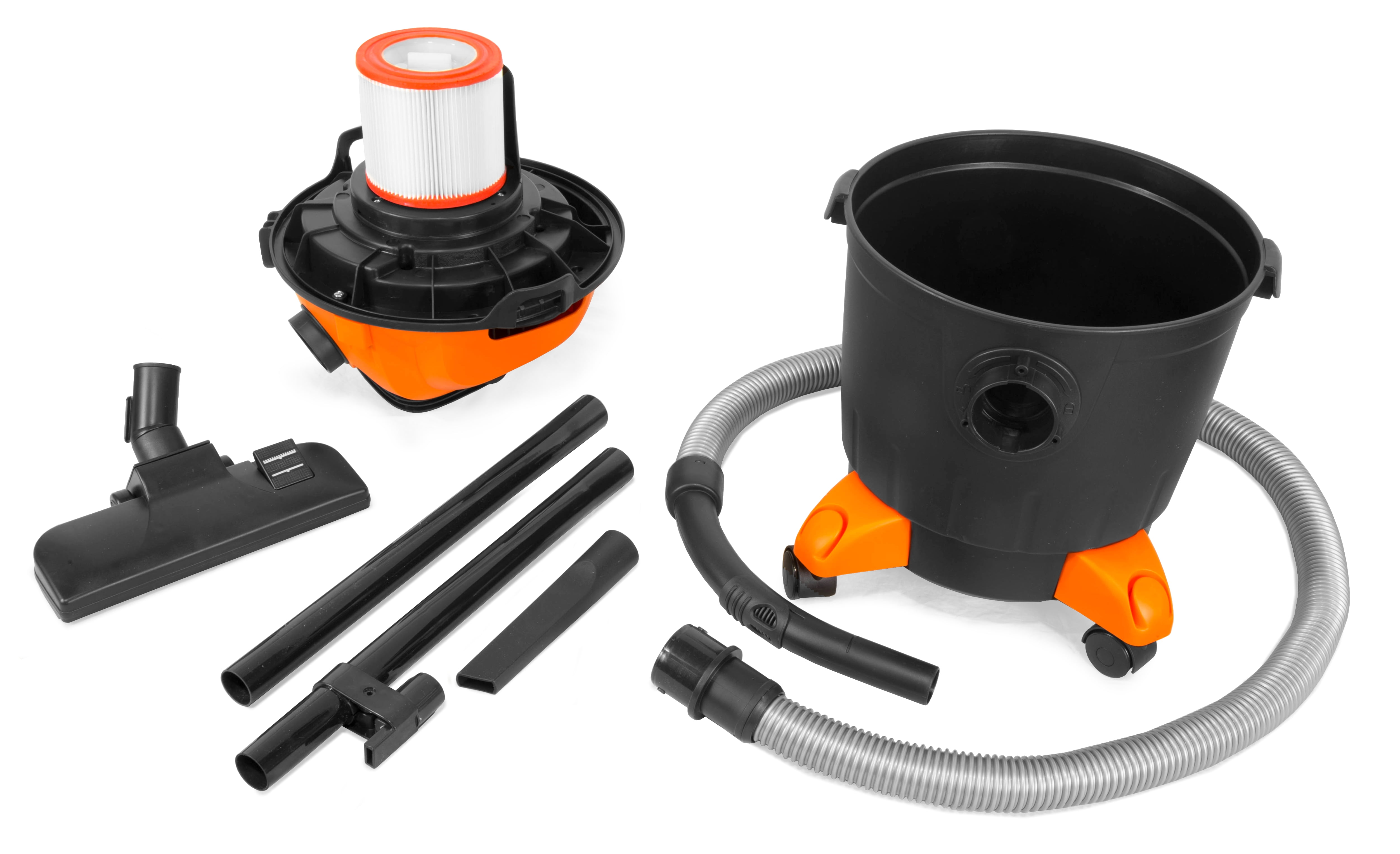 WEN 10-Amp 5-Gallon Portable HEPA Wet/Dry Shop Vacuum and Blower with 0.3-Micron Filter, Hose, and Accessories