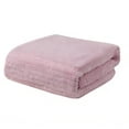 thumbnail image 1 of Velvet Towel For Adult Daily Use At Home Absorbent Dry Hair Towel That Does Not Hair Beach Towel Strip Patterned Bath Towel, 1 of 6