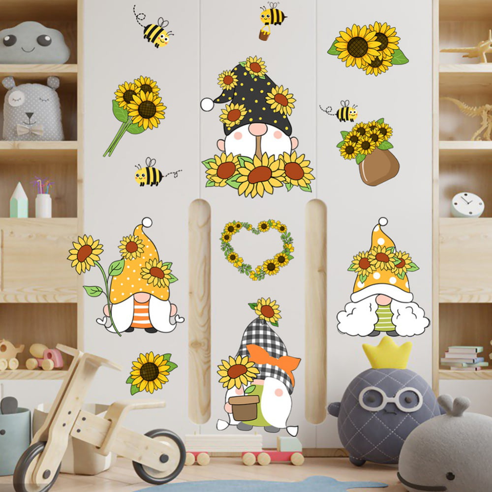 Bumble Bee Gnomes Stickers Printable — Sunflower Child Designs