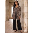 thumbnail image 2 of Jessica London Women's Plus Size Petite Everyday Stretch Knit Wide Leg Pant, 2 of 6
