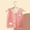 Pink, variant on Boys Girls Sher𝗉a Fleec𝖾 Vest Jacket Teen Sleeveless Zip Up Pockets Winter Warm Soft Plain Outerwear Youth Lightweight Cozy Vest Waistcoat Fleec𝖾 Lined