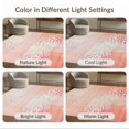 thumbnail image 7 of ODIKA Pink Print Leopard Spotted Abstract Mood Border Cheetah Inspired Stain Resistant Low Profile for Dorm Room, Small Living Apartment, 7 of 7
