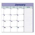 thumbnail image 2 of Blueline® Monthly Desk Calendar, 16" x 21-1/4", Blue/Green, January To December 2022, C181731, 2 of 4