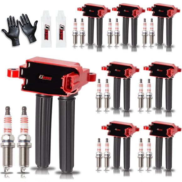 Paquete de bobinas de encendido y bujía para Dodge Ram 1500 5.7L V8
