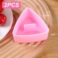 thumbnail image 3 of Onigiri Mold Triangle, 2 Pack Large Rice Ball Mold Sushi Makers, Japanese Rice Cooker Kit for Lunch Bento, 3 of 5