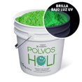 thumbnail image 1 of CUBETA DE 5 KG POLVOS HOLI GLOW VERDE NEON POLVOS HOLI CHPH0489, 1 of 2