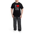 thumbnail image 5 of CafePress - I Heart Corgi Butts Men's Dark Pajamas - Men's Dark Loose Fit Cotton Pajama Set, 5 of 7