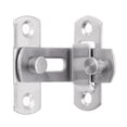 thumbnail image 4 of Cerradura de puerta de 90 grados Cerradura de puerta de seguridad de acero inoxidable Cerradura deslizante para hotel en casa, 4 of 8