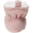 thumbnail image 3 of Hudson Baby Infant and Toddler Girl Cozy Fleece and Faux Shearling Booties, Strawberry Pink, 18-24 Months, 3 of 7